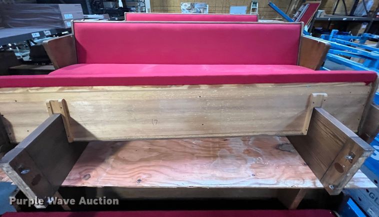 image for item KR9376 (5) 8' W pews