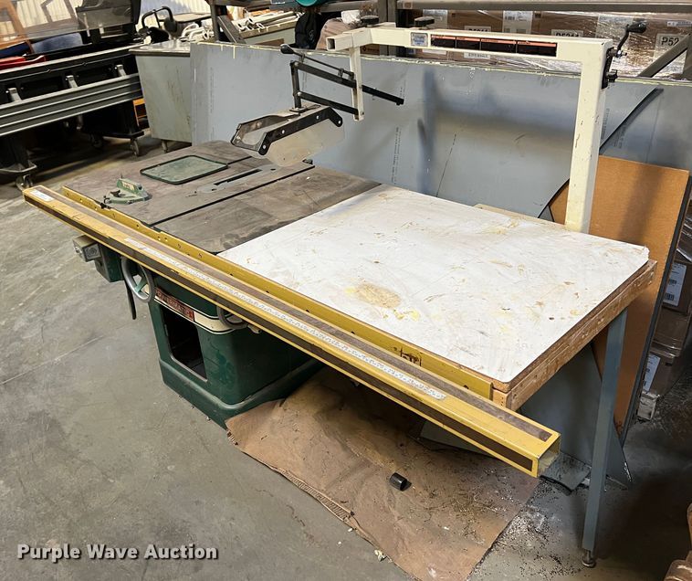 image for item KR9377 Furnas Powermatic  table saw