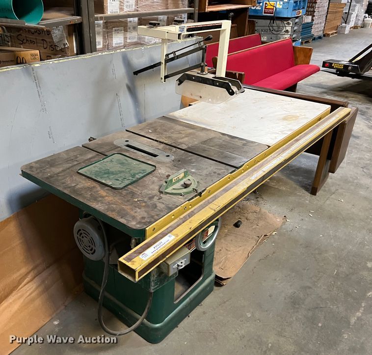 image for item KR9377 Furnas Powermatic  table saw