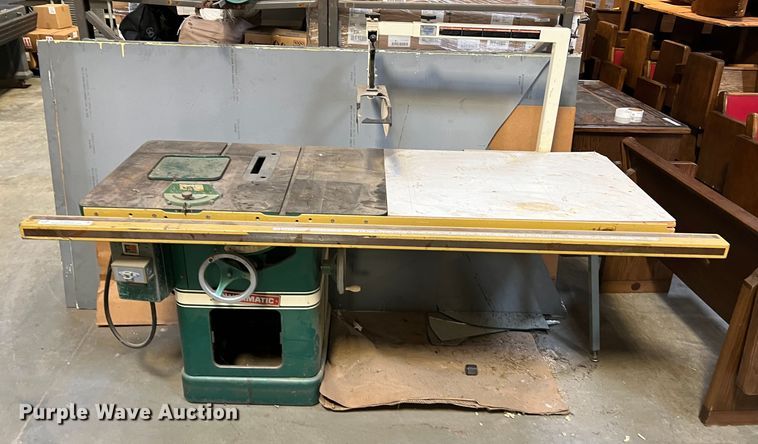image for item KR9377 Furnas Powermatic  table saw