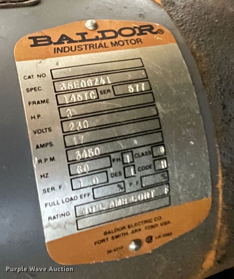 image for item KR9377 Furnas Powermatic  table saw
