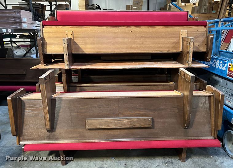 image for item KR9378 (14) 8' W pews