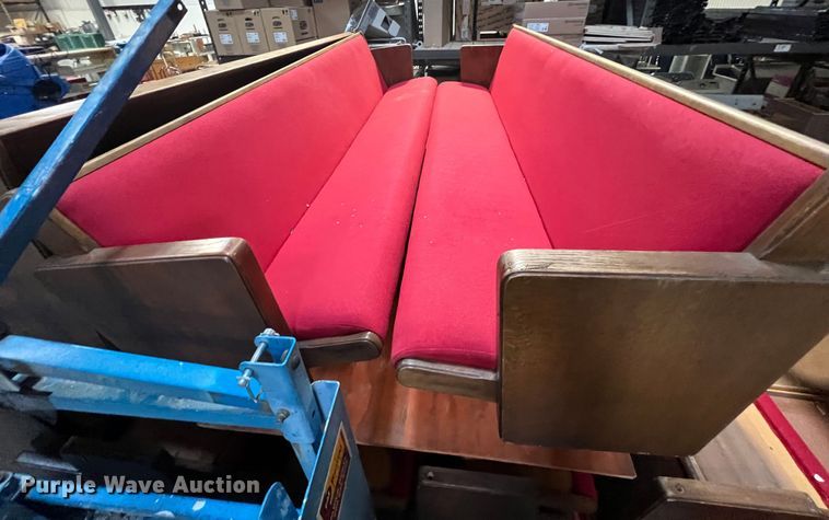 image for item KR9378 (14) 8' W pews