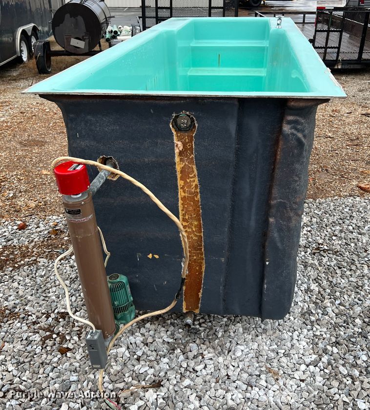 image for item KR9507 Fiberglass baptistry