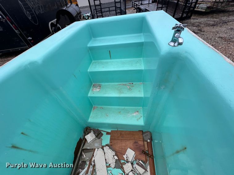 image for item KR9507 Fiberglass baptistry