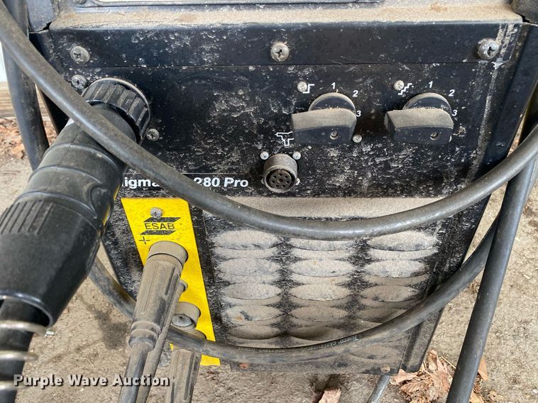 image for item KV9501 Esab Migmaster 280 Pro  welder