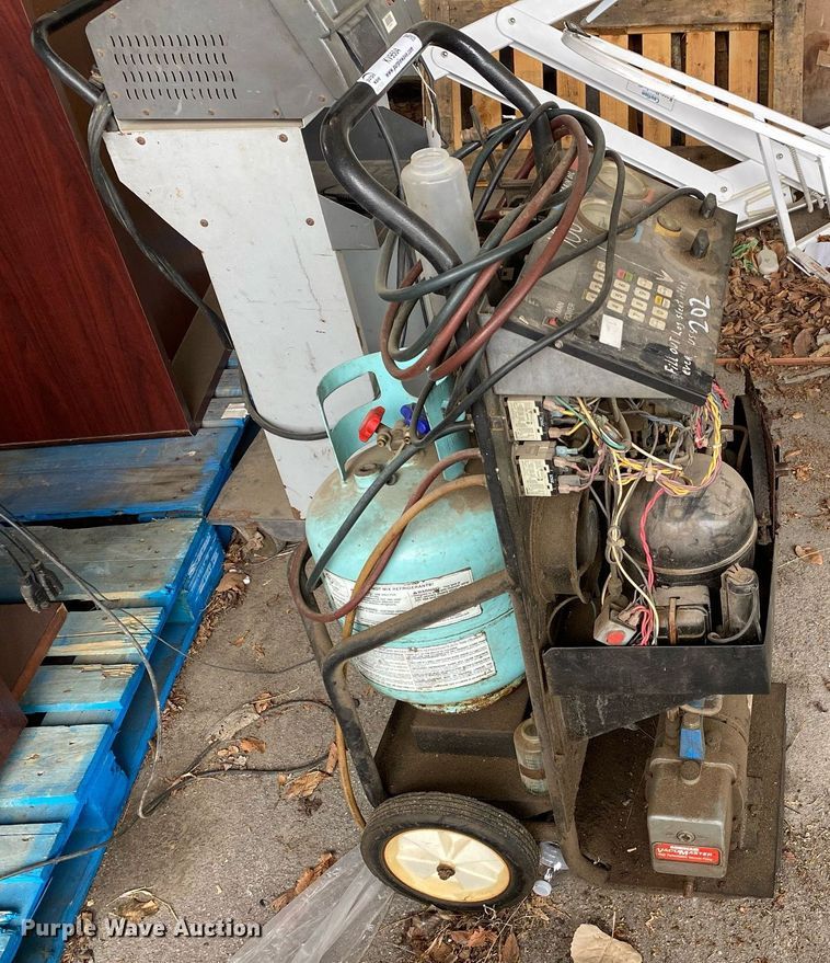 image for item KV9504 Robinair  refrigerant recovery recycling machine