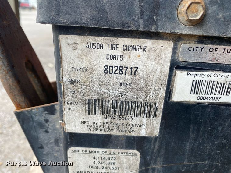 image for item KV9508 Coats 4050A  tire machine