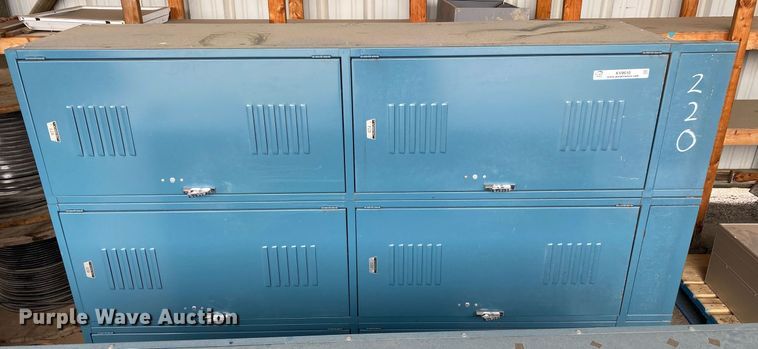 image for item KV9510 (2) sets of lockers