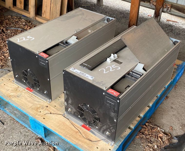 image for item KV9512 (2) Dan Foss VFD VLT 8000 Aqua frequency converters