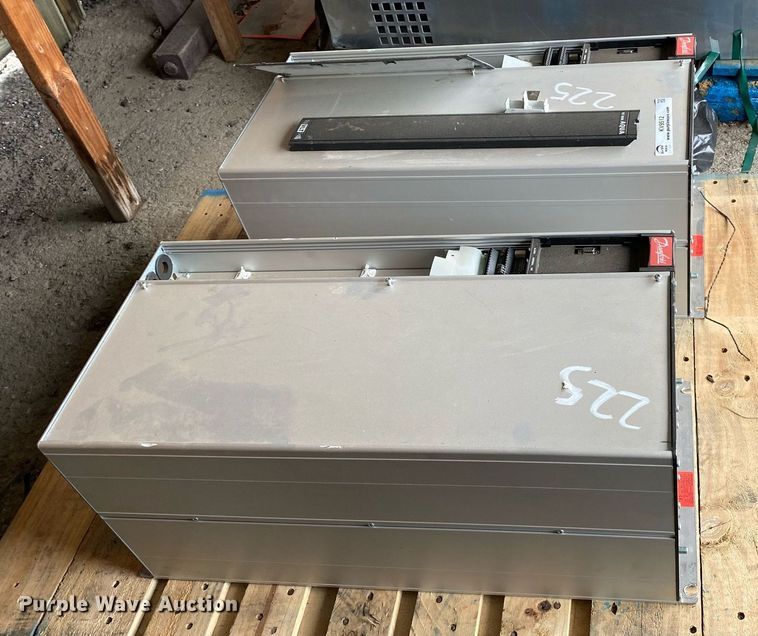 image for item KV9512 (2) Dan Foss VFD VLT 8000 Aqua frequency converters