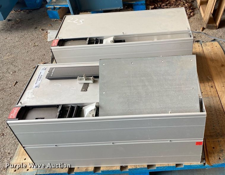 image for item KV9512 (2) Dan Foss VFD VLT 8000 Aqua frequency converters