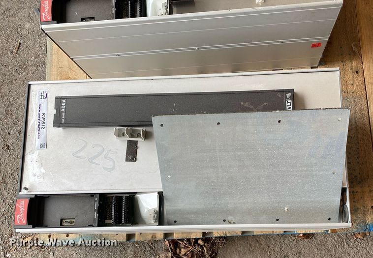 image for item KV9512 (2) Dan Foss VFD VLT 8000 Aqua frequency converters