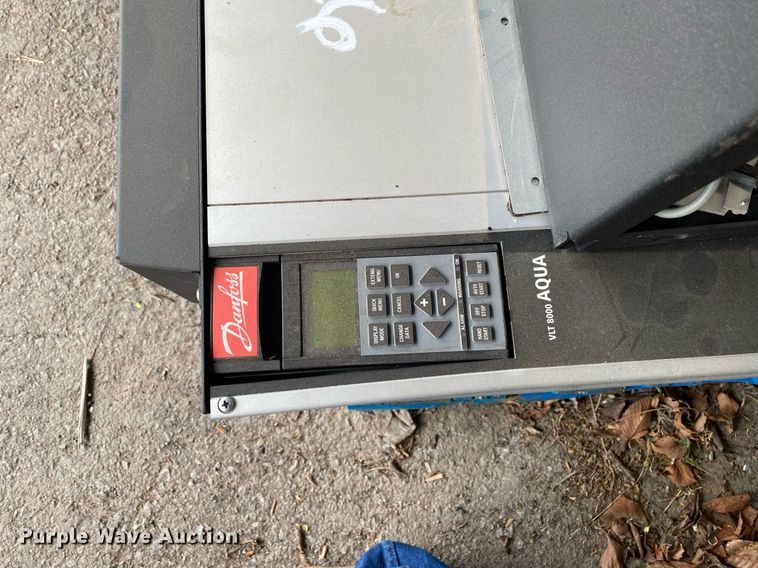 image for item KV9513 (2) Dan Foss VFD VLT 8000 Aqua frequency converters