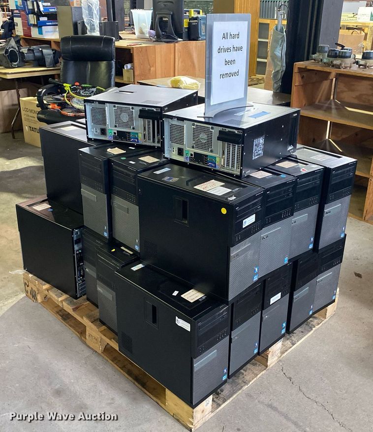 image for item KV9527 Approximately 28 Dell Optiplex CPUs