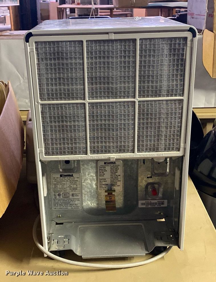 image for item KV9534 Kenmore 580.59600890  dehumidifier
