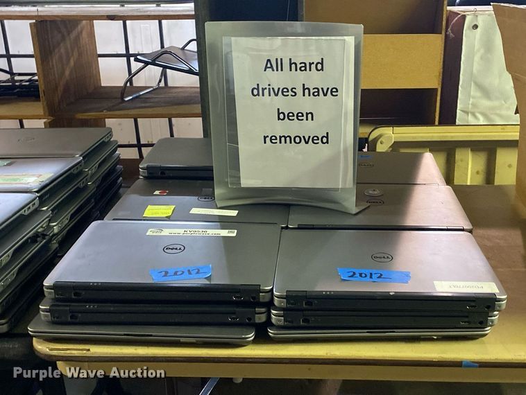 image for item KV9536 Approximately 19 Dell Latitude 6440 laptops