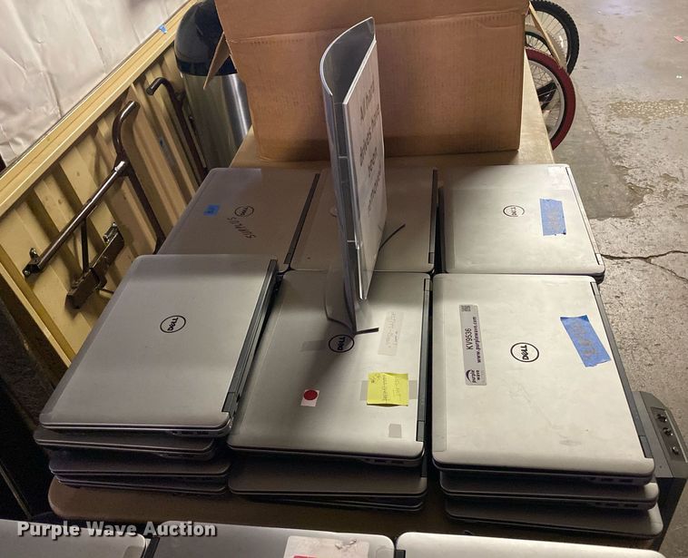 image for item KV9536 Approximately 19 Dell Latitude 6440 laptops