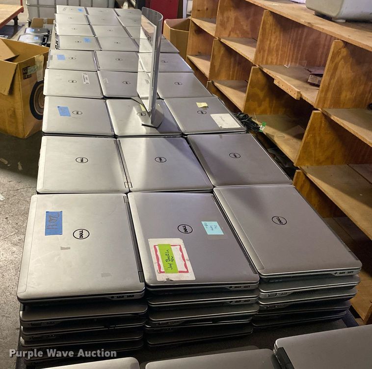 image for item KV9537 Approximately 75 Dell Latitude 6440 laptops