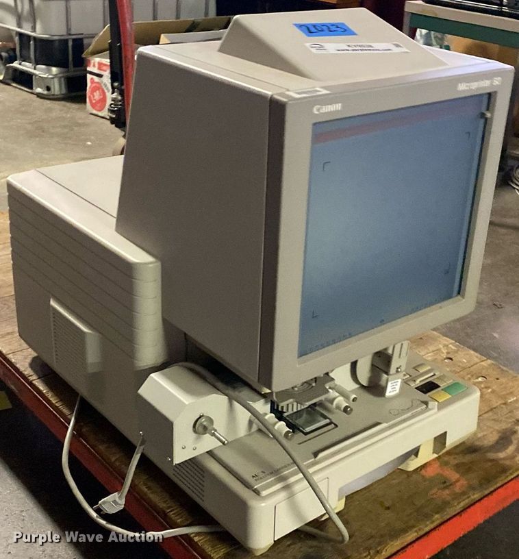 image for item KV9538 Canon M32044 Microprinter 60  microfilm scanner