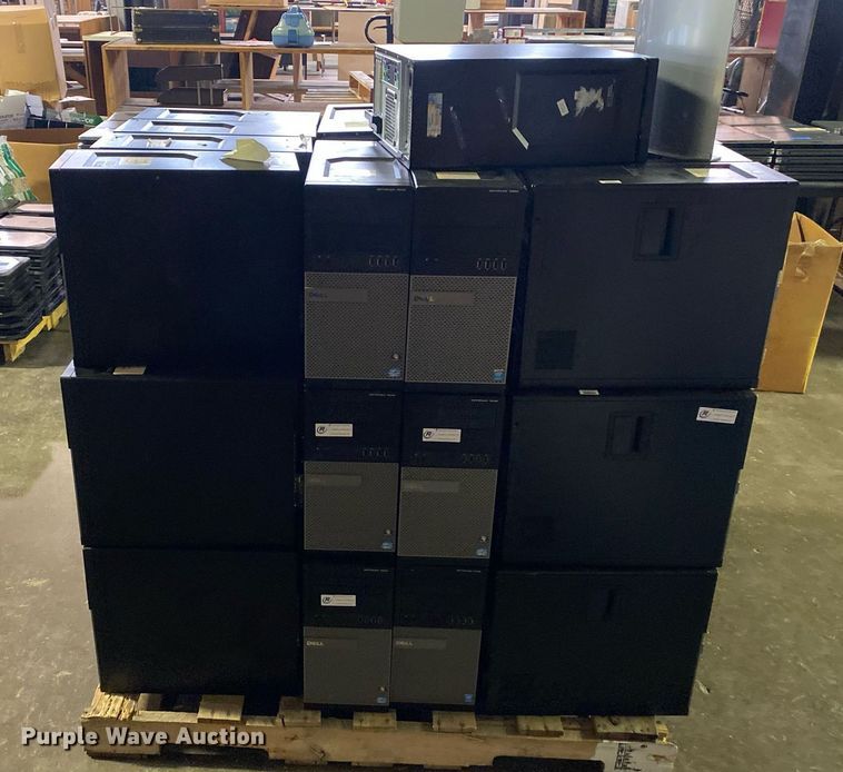 image for item KV9551 Approximately 41 Dell Optiplex CPUs