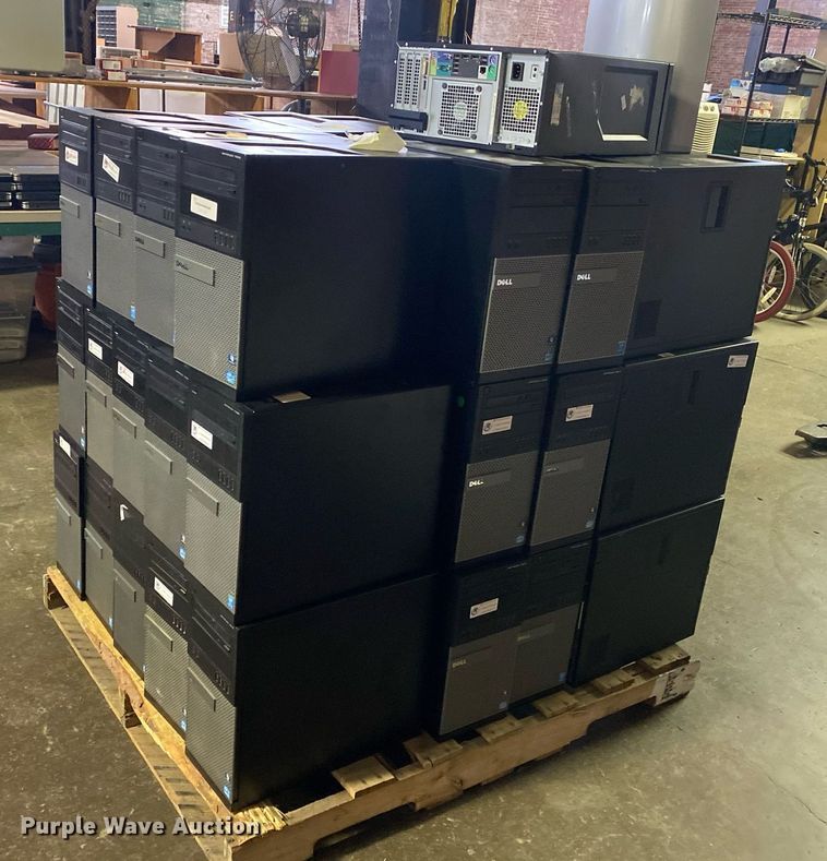 image for item KV9551 Approximately 41 Dell Optiplex CPUs