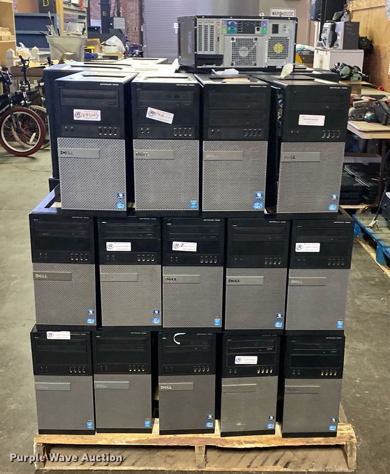 image for item KV9551 Approximately 41 Dell Optiplex CPUs