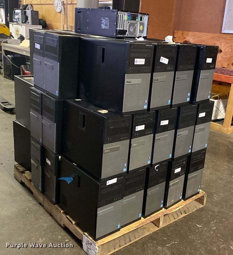 image for item KV9551 Approximately 41 Dell Optiplex CPUs