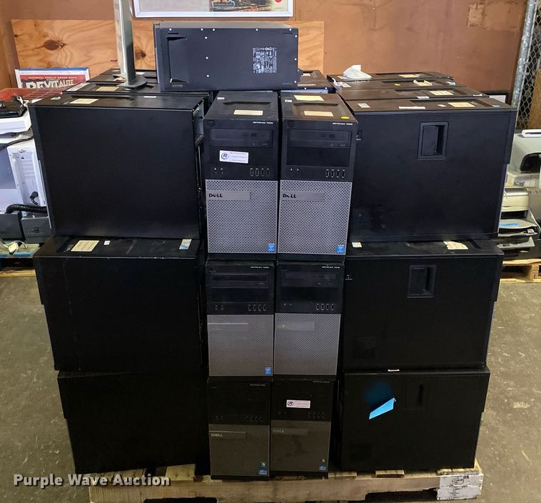 image for item KV9551 Approximately 41 Dell Optiplex CPUs