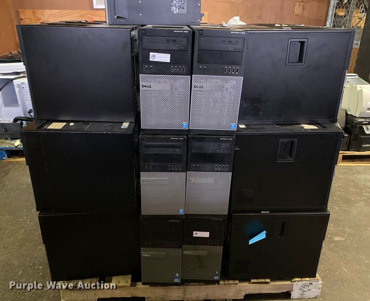 image for item KV9551 Approximately 41 Dell Optiplex CPUs