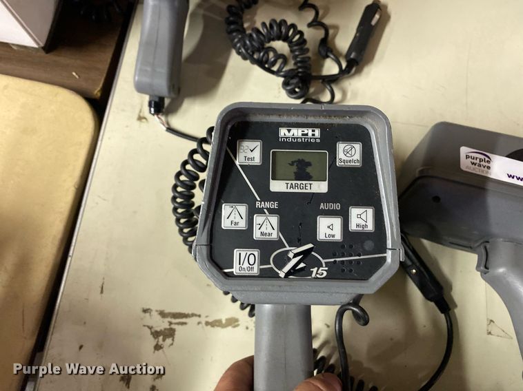 image for item KV9556 (5) MPH Z15 radars