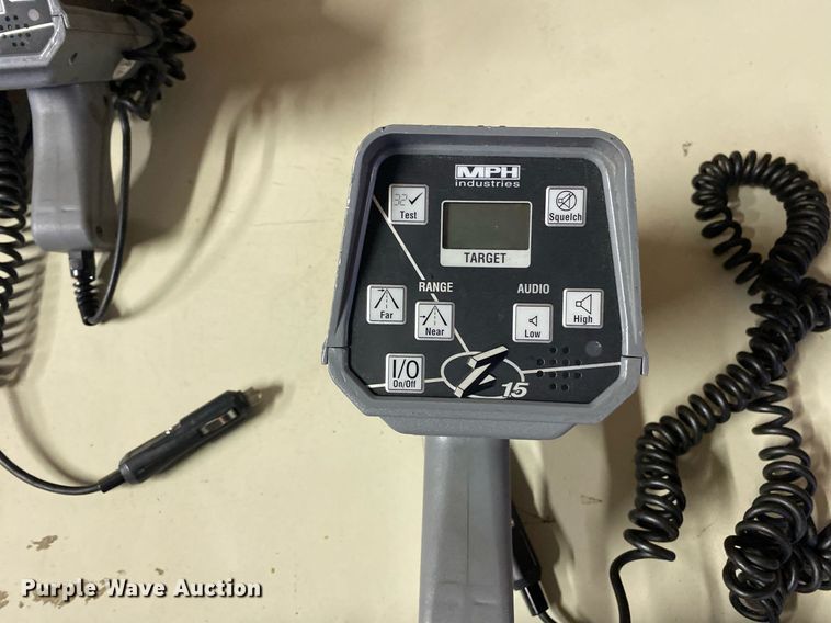 image for item KV9556 (5) MPH Z15 radars