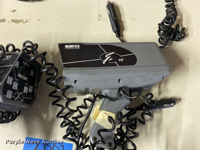 image for item KV9556 (5) MPH Z15 radars