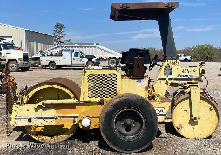 image for item KV9575 1990 Ferguson 46A  double drum roller