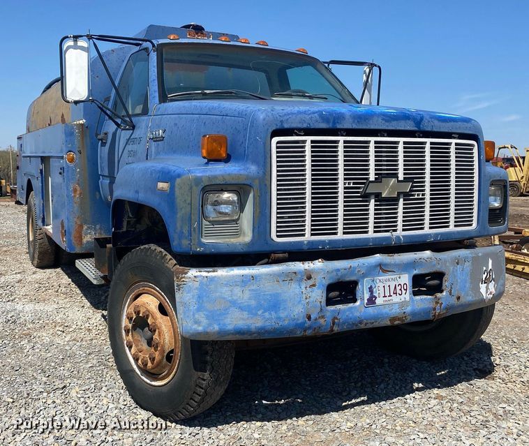 image for item KV9578 1990 Chevrolet C70  water truck