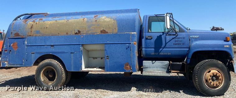 image for item KV9578 1990 Chevrolet C70  water truck