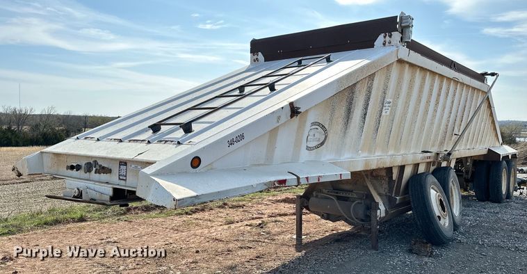 image for item KV9580 2007 CTS NDT-40  bottom dump trailer