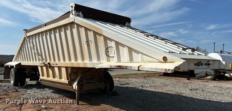 image for item KV9580 2007 CTS NDT-40  bottom dump trailer