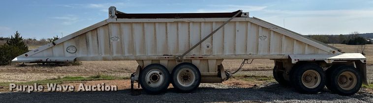 image for item KV9580 2007 CTS NDT-40  bottom dump trailer