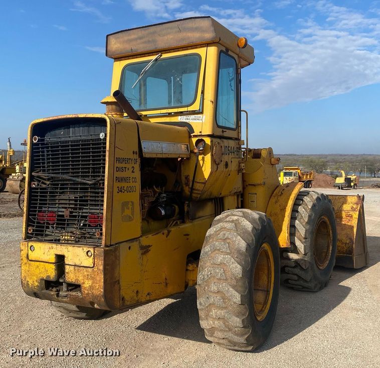 image for item KV9589 1979 John Deere 544B  wheel loader
