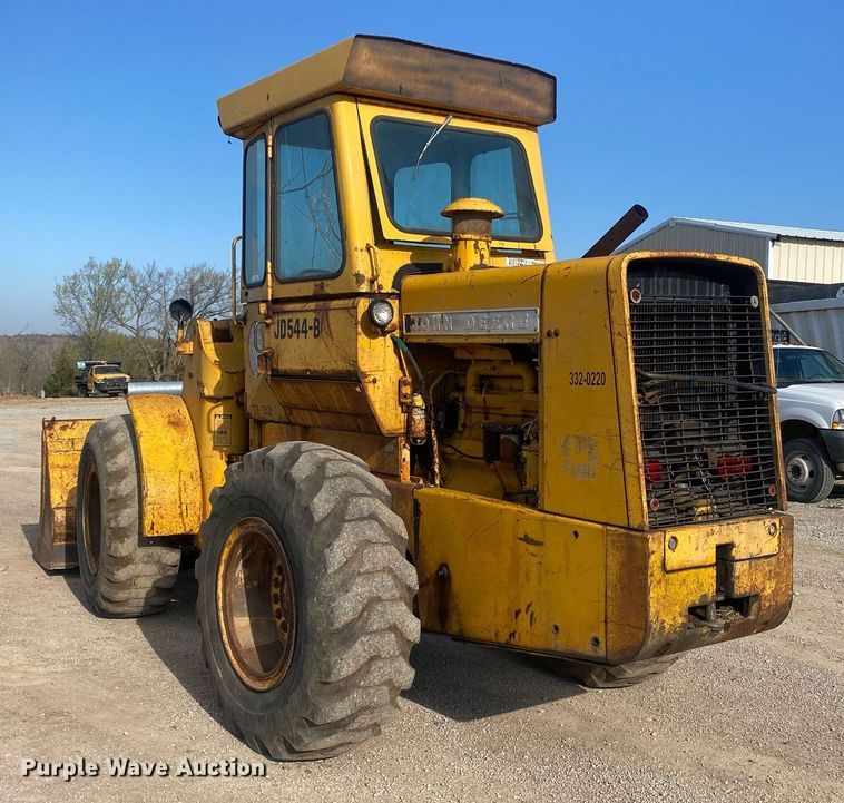 image for item KV9589 1979 John Deere 544B  wheel loader