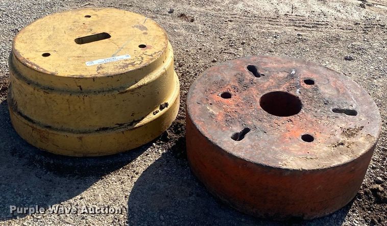 image for item KV9593 (2) tractor wheel weights