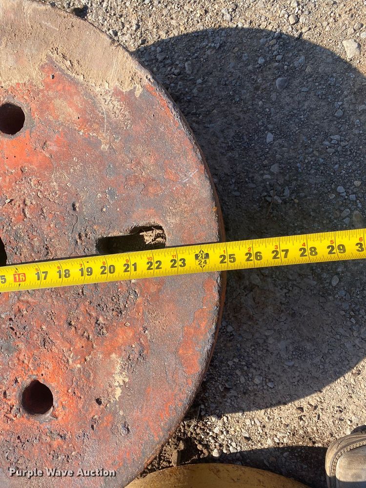 image for item KV9593 (2) tractor wheel weights