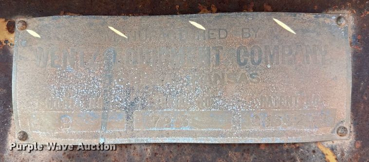 image for item KV9602 Wentz B  14' W snow plow