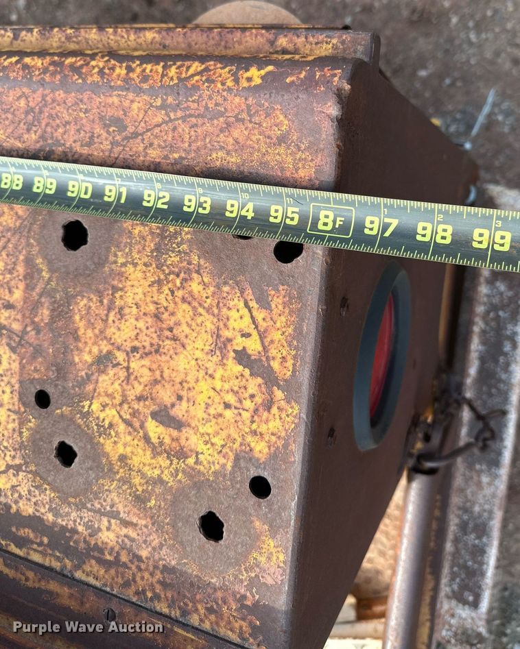 image for item KV9605 Shop built  utility bed trailer