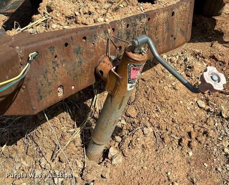 image for item KV9605 Shop built  utility bed trailer