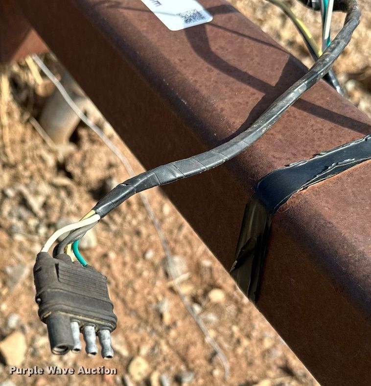 image for item KV9605 Shop built  utility bed trailer