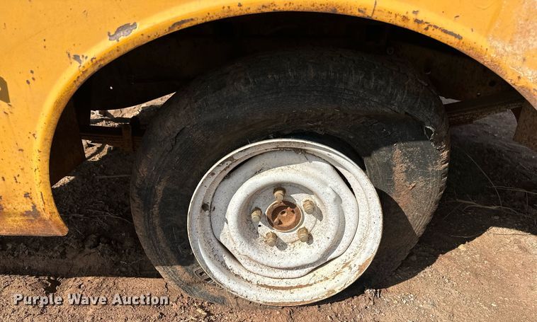 image for item KV9605 Shop built  utility bed trailer