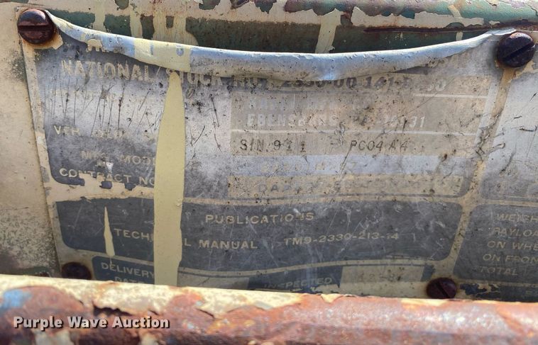 image for item KV9607 National  utility trailer