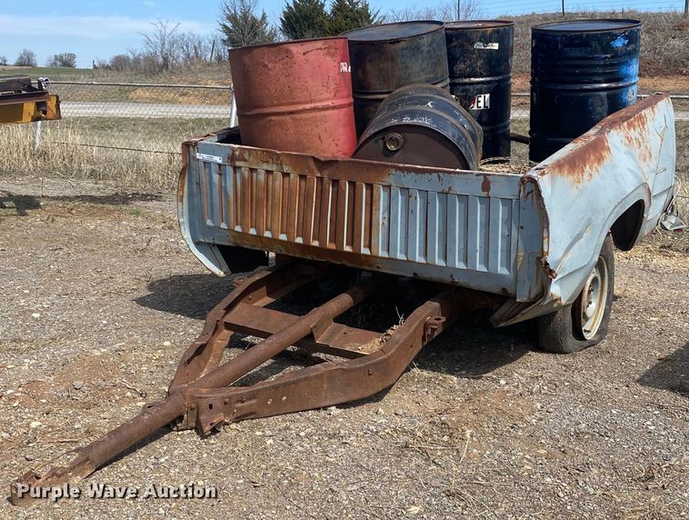 image for item KV9608 Shop built  utility trailer